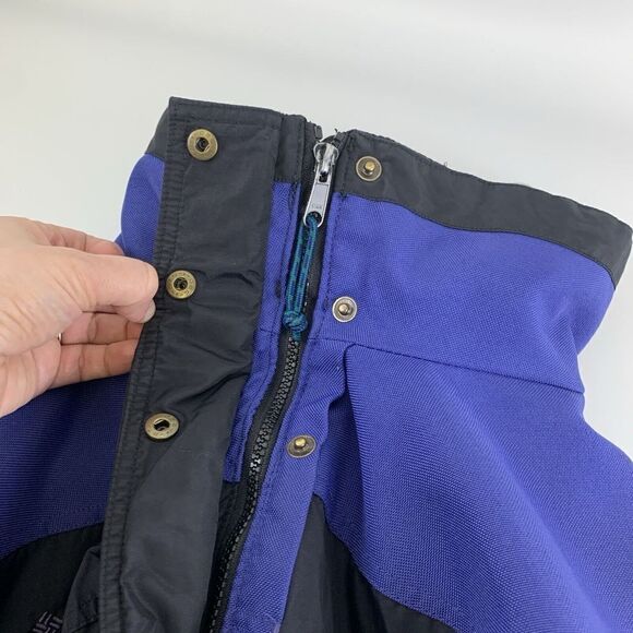 Columbia Bugaboo Jacket Vintage Interchange Black Purple 3 In 1 Womens Large - Picture 6 of 16